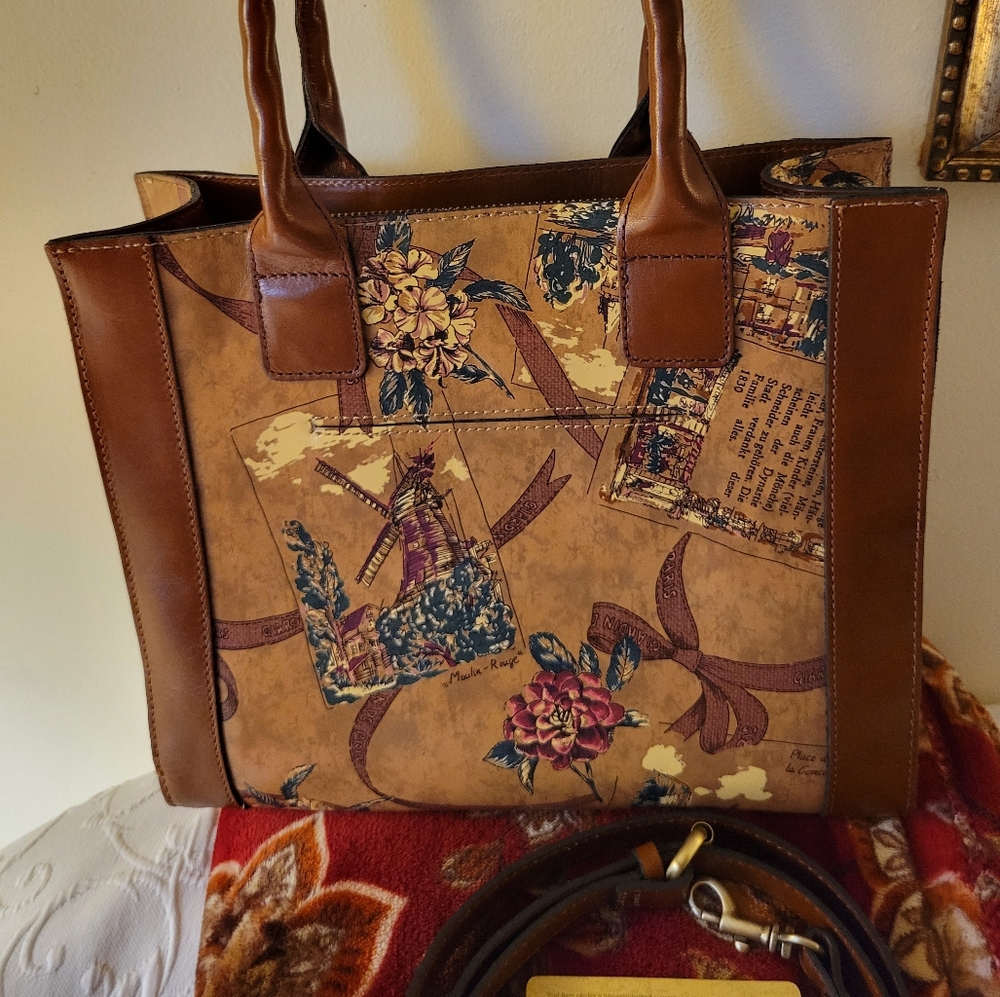 Patricia Nash European trip tote bag.
